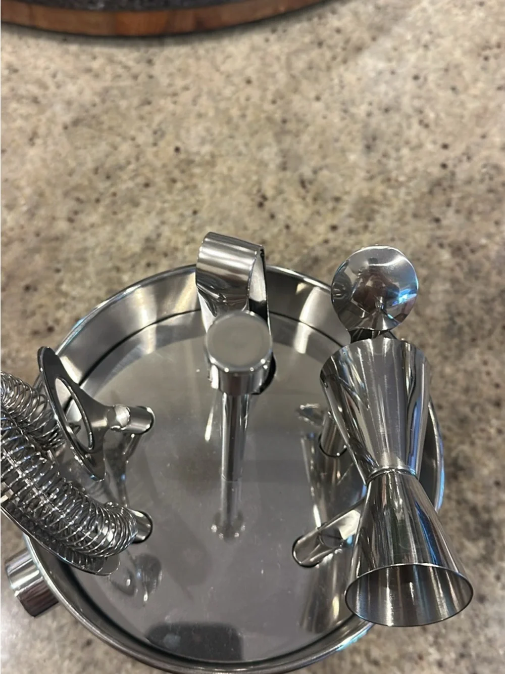 Crate and Barrel never used bar accessory kit